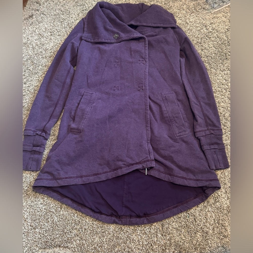 Lululemon Athletica Purple Coat